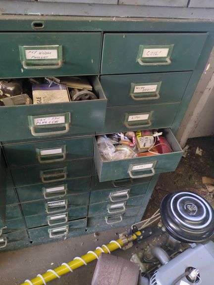 Metal cabinets