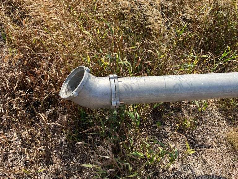 Irrigation pipe, 30 ft., hook and latch, most are 6”, some 4”