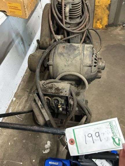 Vintage air compressor