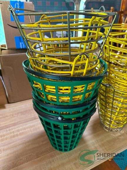 Range ball baskets