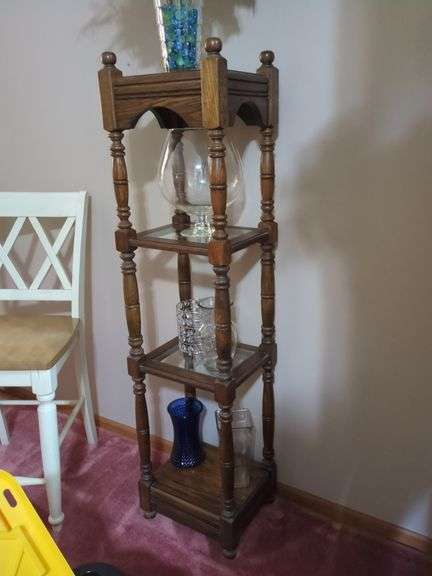 Wooden shelf