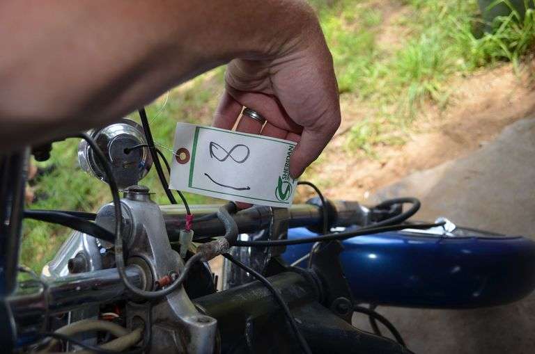 1969 Harley Davidson Motorcycle