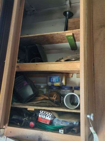 Contents of cabinets