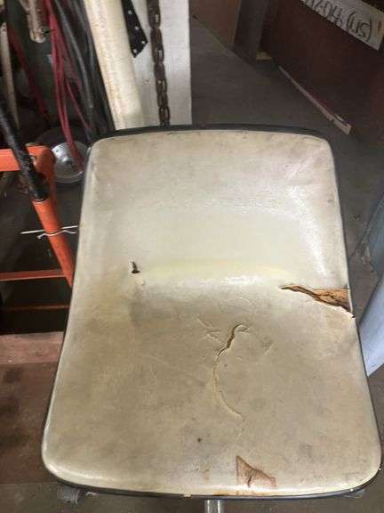 Galvanized carry alls and chair