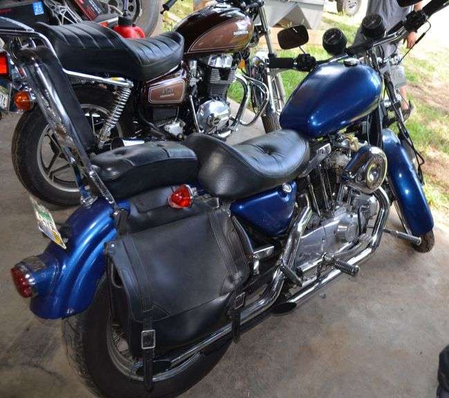 1969 Harley Davidson Motorcycle