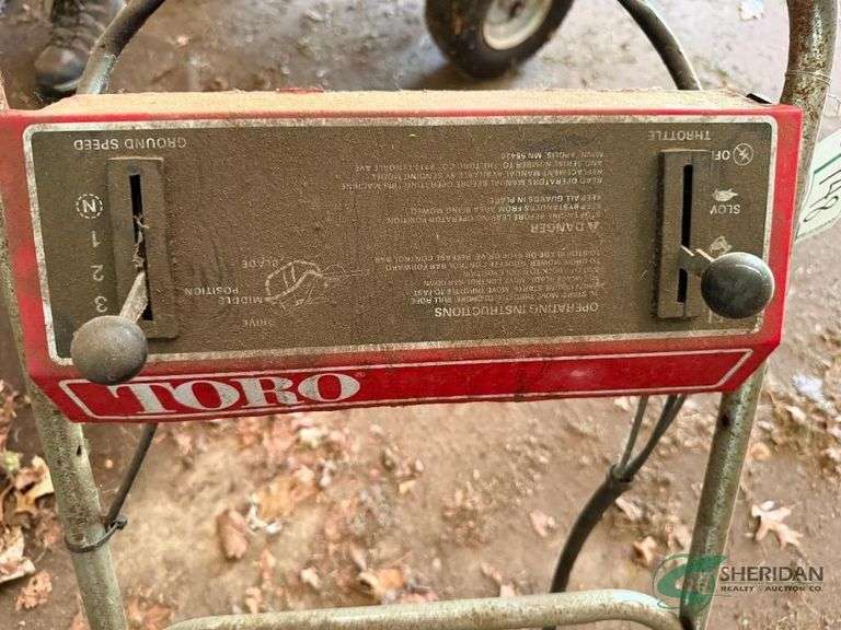 Toro mower