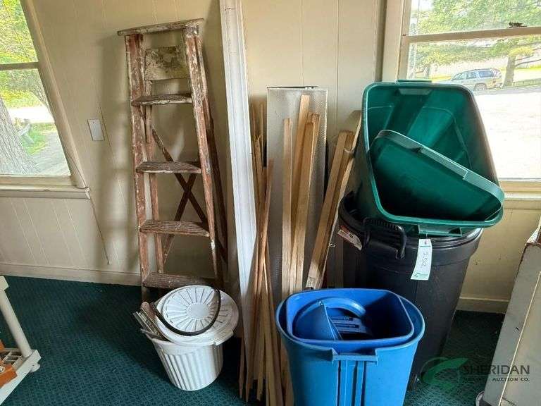 Trash cans and more