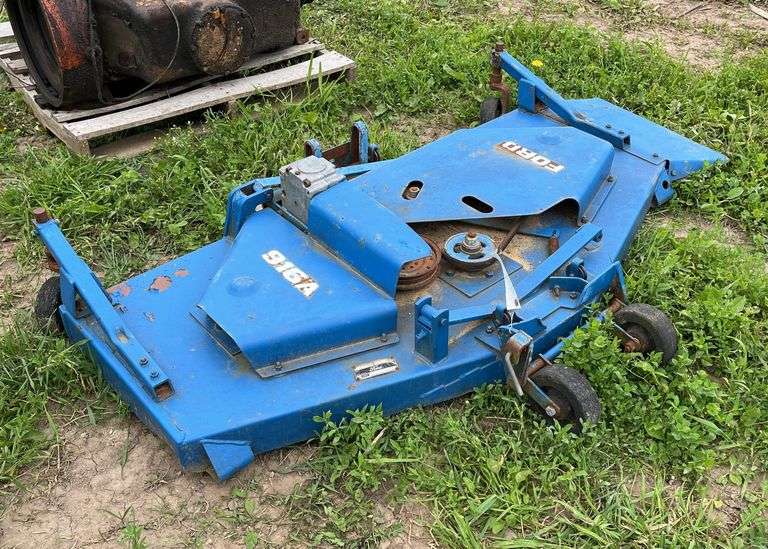5' mower deck, row:4