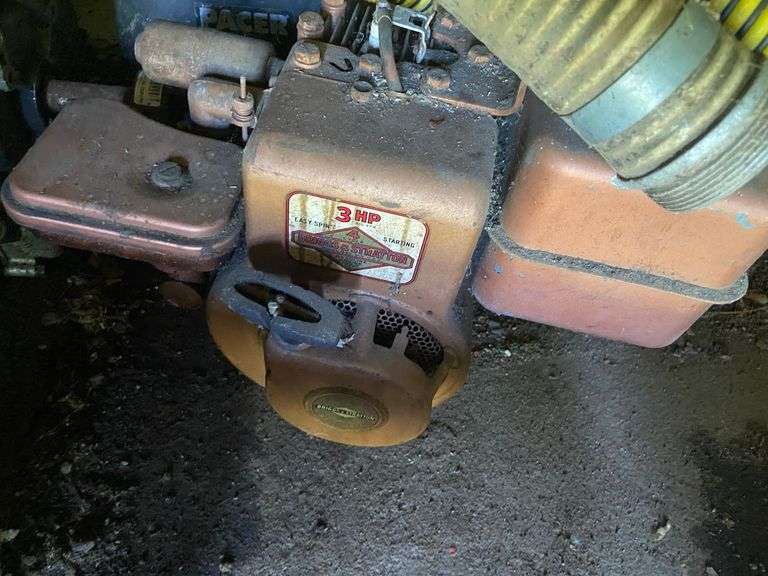 2 Motors one trash pump with hoses