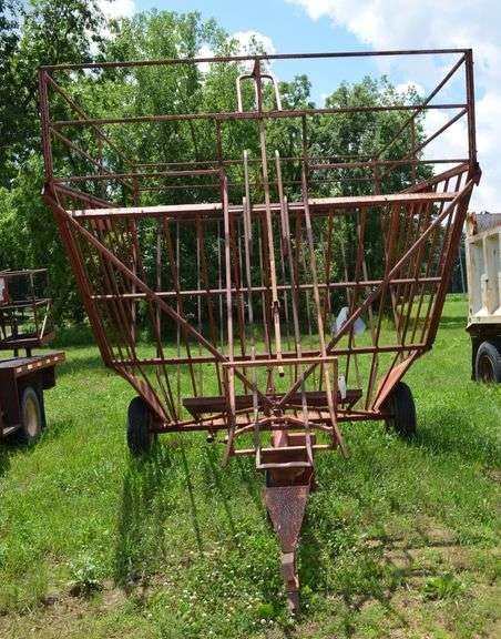 Forage King Bale Wagon