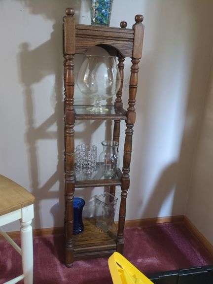 Wooden shelf
