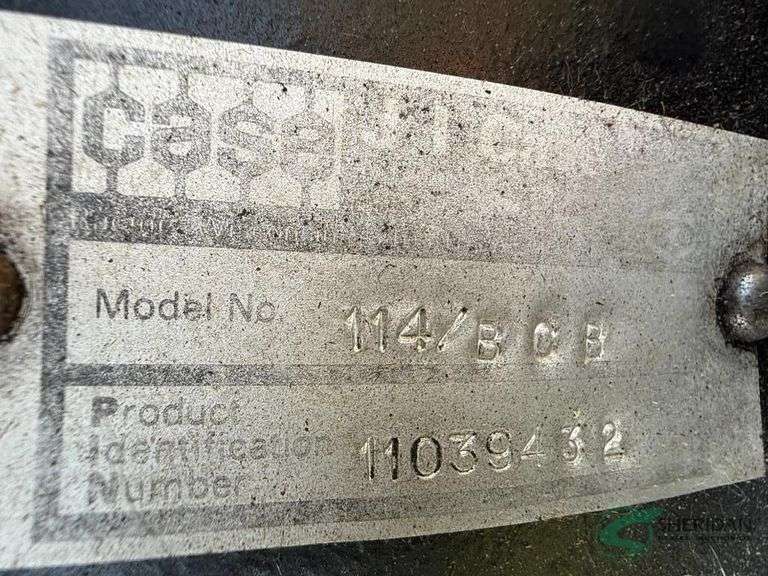 Case 1194 showing 2684 hours Diesel
