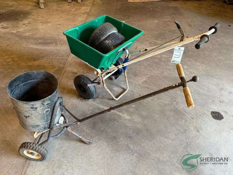 2 push broadcast spreaders