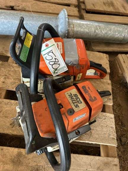 036 Pro Stihl Chainsaw & 038 Pro Stihl Chainsaw, bldg:locked image