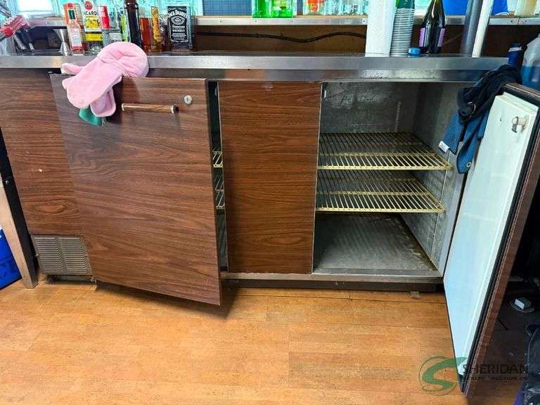 Under bar cooler 69" long