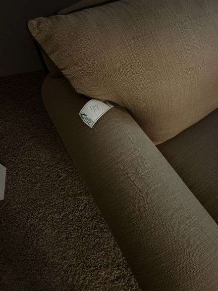 Big brown lounge chair