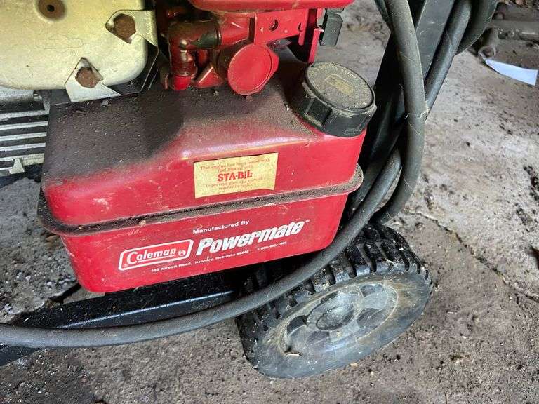 Coleman pressure washer