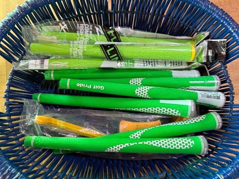 Basket of grips and pencils