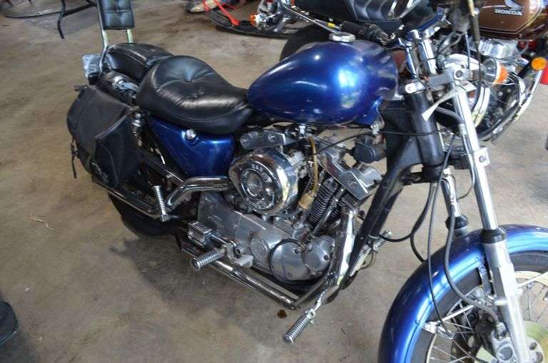 1969 Harley Davidson Motorcycle
