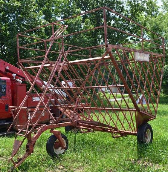 Forage King Bale Wagon