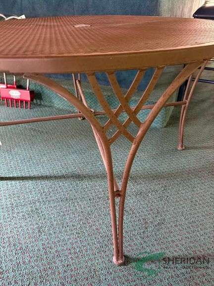 Steel table
