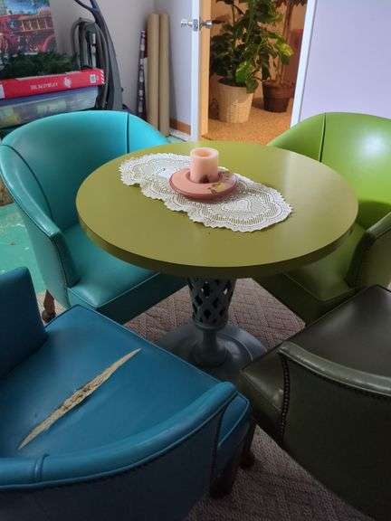 Vintage table and chairs