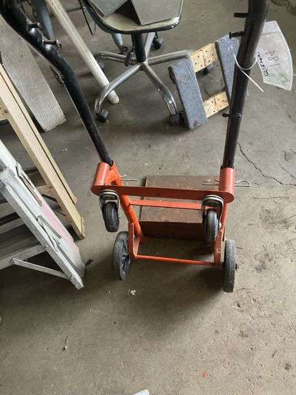 Ladder and dolly
