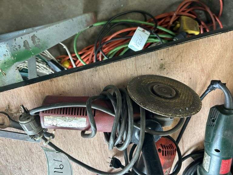 Grinder and Milwaukee impact wrench