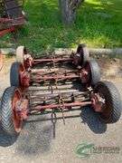 Disassembled reel mower