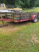 Single axle trailer