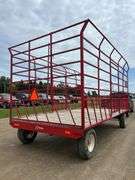Easy Trail Square Bale Thrower Wagon, row:2
