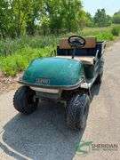 EZ-GO gas golf cart with dump box