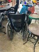 Camping chairs, stools, and wheelchair