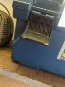 Contents of shelf, rubber made tool box with tools, battery charger, metal tool box, does not include jugs