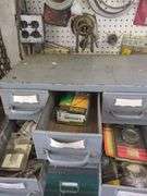 Metal nuts and bolts  organizer