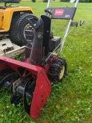 Toro snow blower; running status unknown