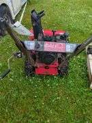 Toro snow blower; running status unknown