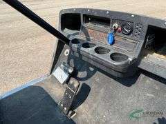 EZ-GO gas golf cart with dump box