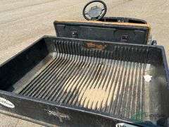 EZ-GO gas golf cart with dump box