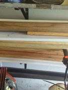 Shelf misc wood pieces
