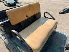 EZ-GO gas golf cart with dump box