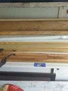 Shelf misc wood pieces