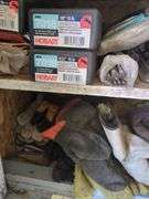 Contents of shelves