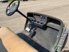EZ-GO gas golf cart with dump box