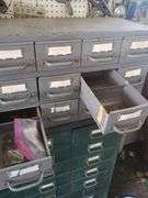 Metal nuts and bolts  organizer