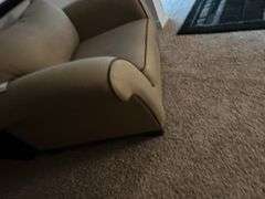 Big brown lounge chair
