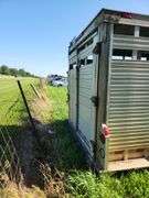 2003 Barrett livestock trailer 24', row:1