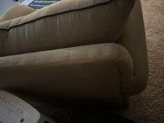 Big brown lounge chair