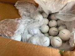 4 Boxes of range balls