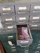Metal nuts and bolts  organizer